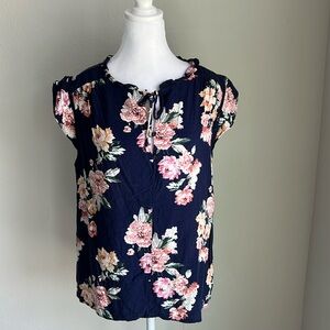 Buffalo David Bitton women’s capped sleeve blouse